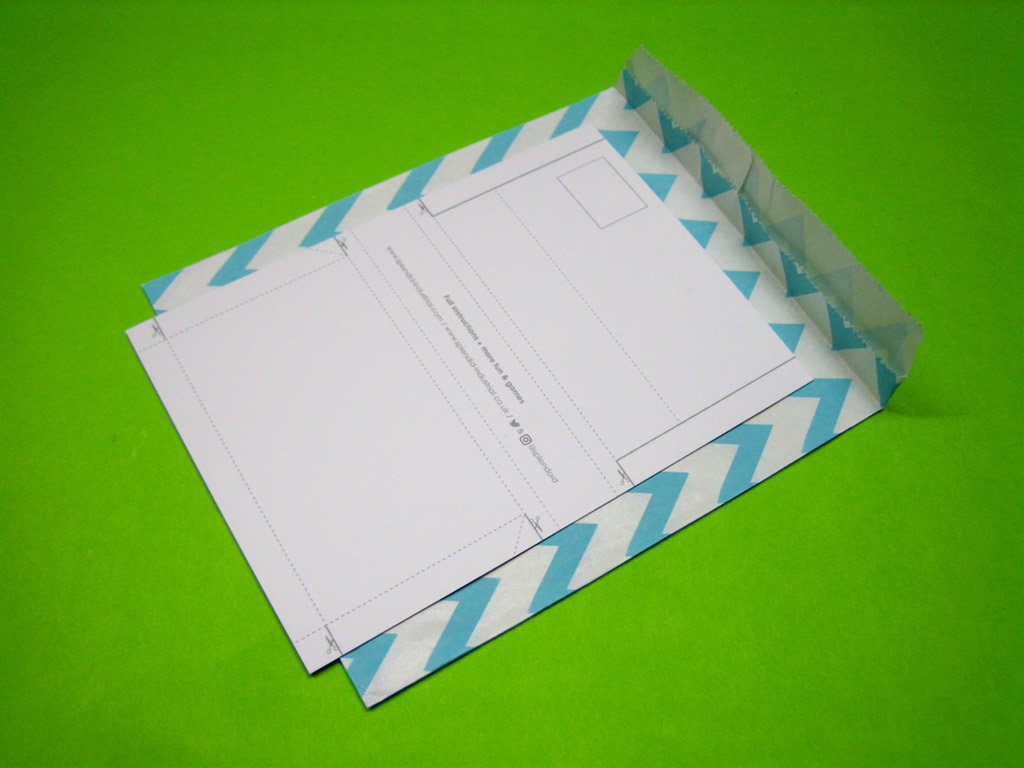 mini-golf-obstacle-made-from-postcard-back-view-paper-bag