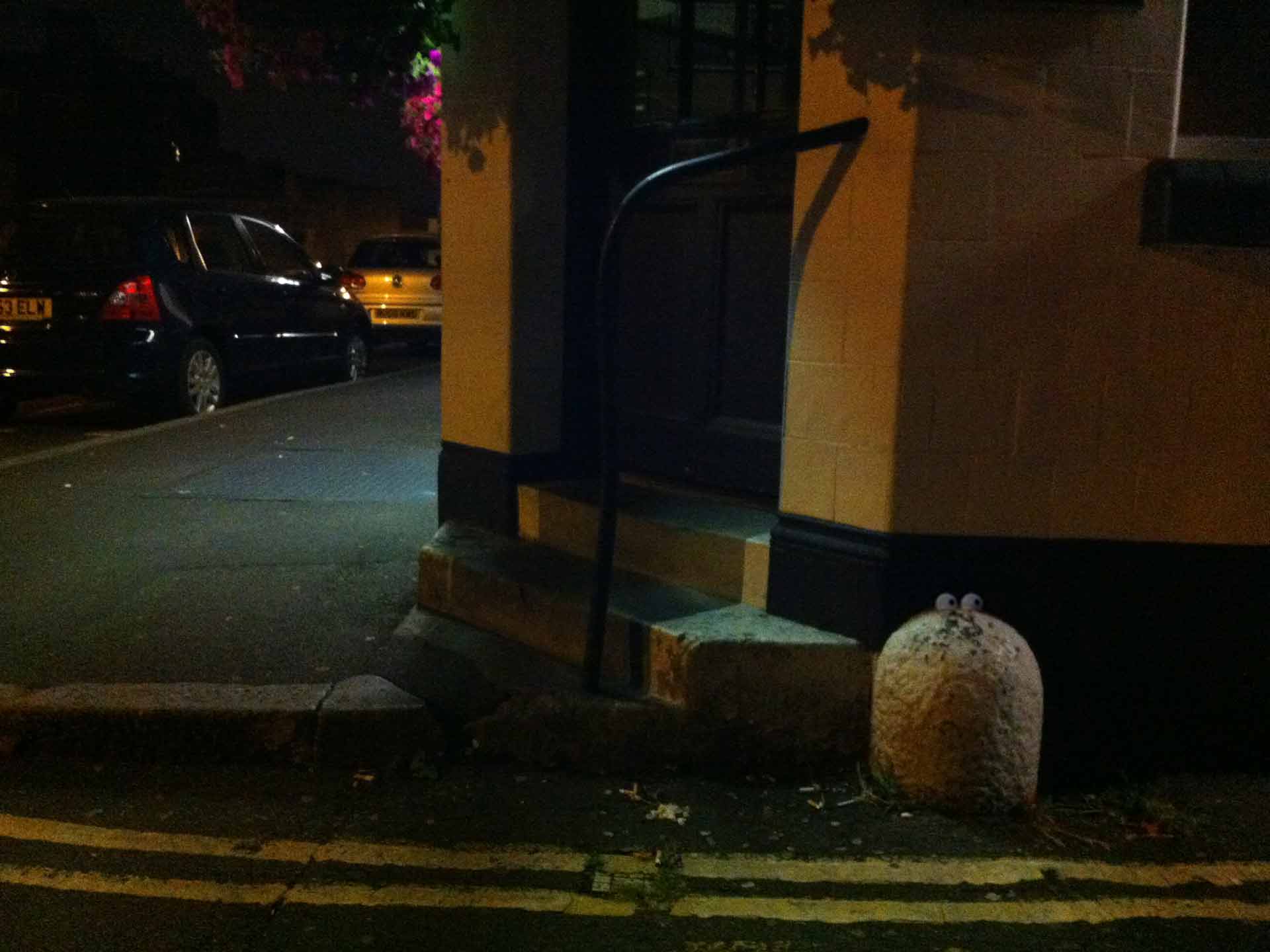 public-eye-urban-intervention-eyes-on-concrete-bollard