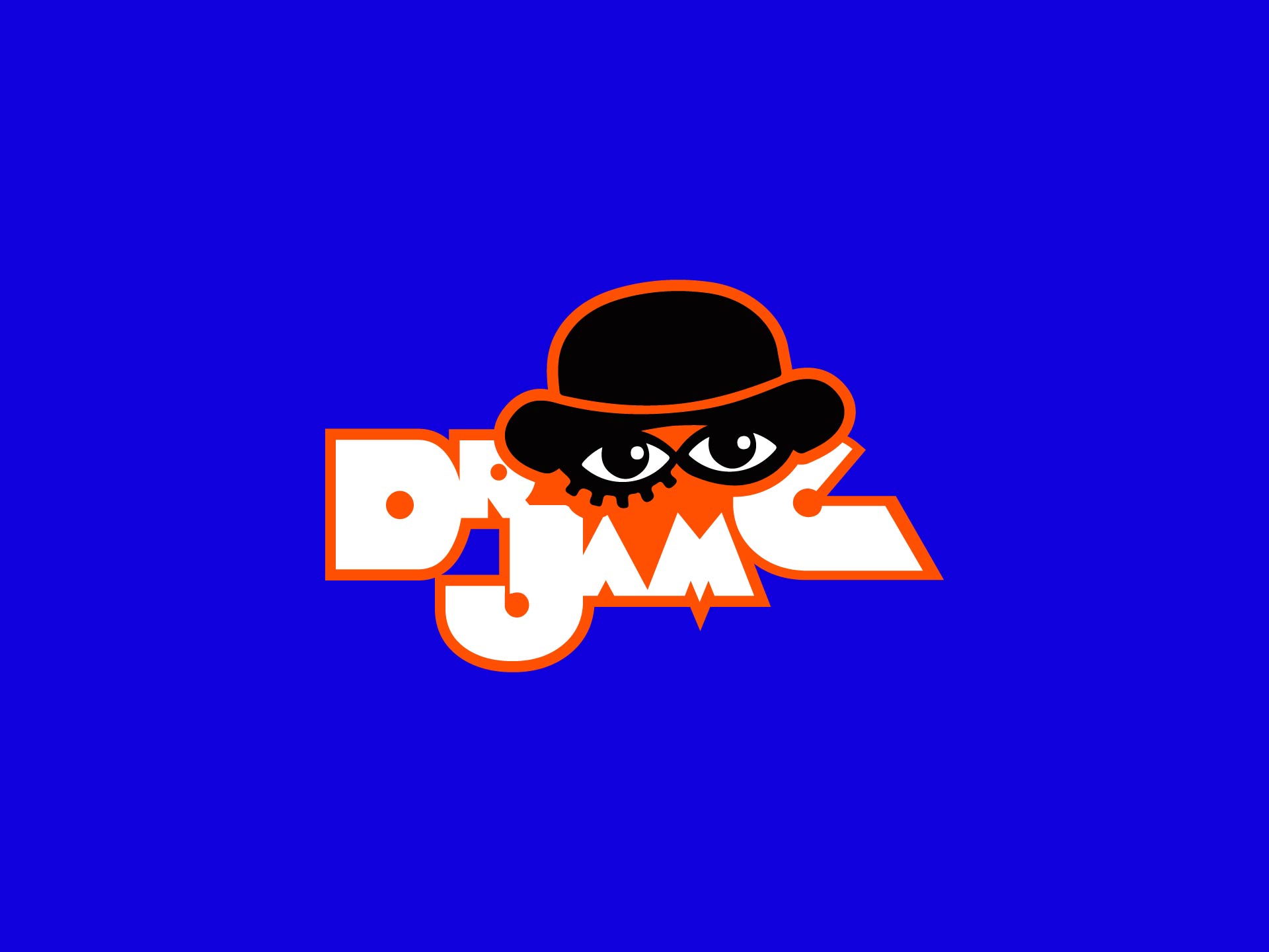 droog jam logo clockwork blue