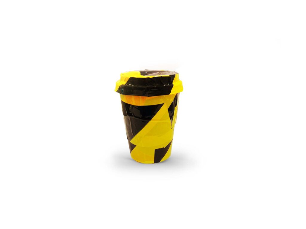 hazard-tape-cup